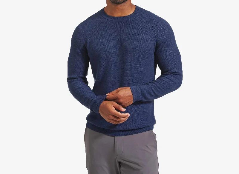 Plus Size Women's Tunic - Style Sweater Dresses with PocketsCassady Crewneck Sweater In Navy Heather Plus Size Women's Tunic - Style Sweater Dresses with PocketsCassady Crewneck Sweater In Navy Heather
