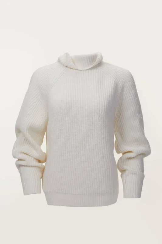 V - Neck Women's Ribbed Sweater Dresses with Belt for a Defined WaistFiona Sweater In Ecru V - Neck Women's Ribbed Sweater Dresses with Belt for a Defined WaistFiona Sweater In Ecru