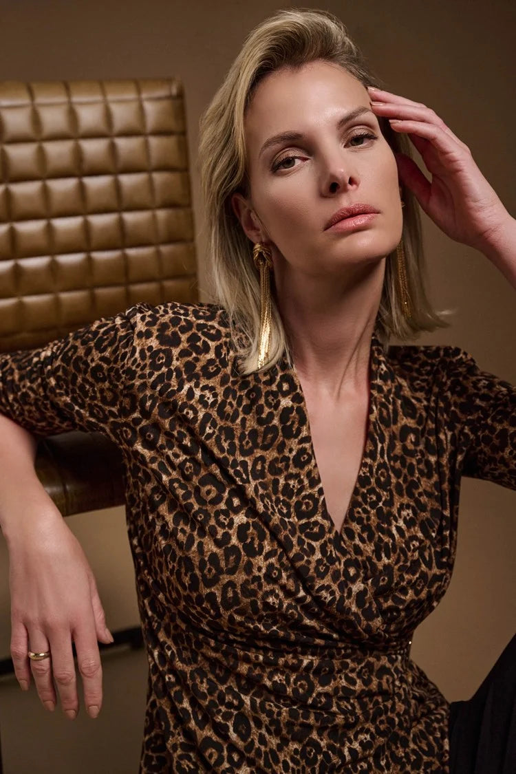 Women's Ribbed Bodycon Sweater in Red for a Sexy and Figure - Hugging LookJoseph Ribkoff Silky Knit Animal Print Fitted Top Women's Ribbed Bodycon Sweater in Red for a Sexy and Figure - Hugging LookJoseph Ribkoff Silky Knit Animal Print Fitted Top