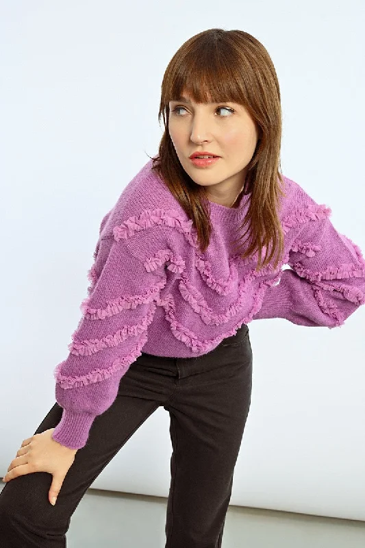 Plus Size Women's Striped Cotton - Blend Sweater in Navy and White for a Nautical ThemeLili Sidonio Pink Knitted Fancy Raglan Sweater Plus Size Women's Striped Cotton - Blend Sweater in Navy and White for a Nautical ThemeLili Sidonio Pink Knitted Fancy Raglan Sweater
