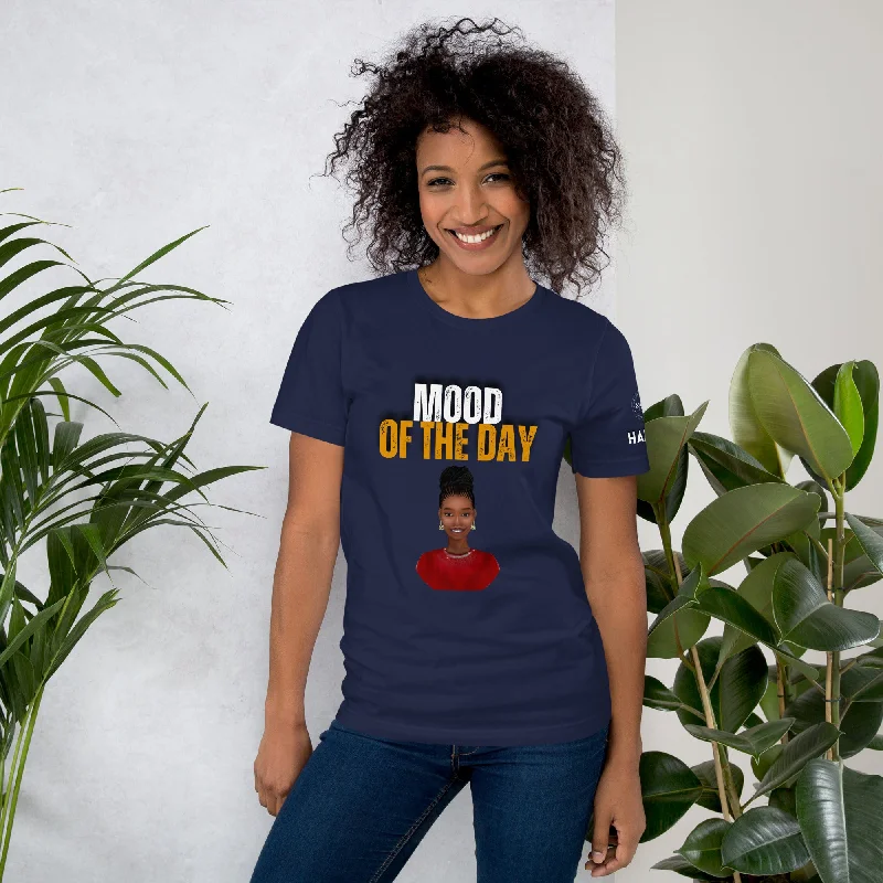Moisture - Wicking Women T Shirt for Active LifestylesMood of the Day T-shirt - Happy (Woman) Moisture - Wicking Women T Shirt for Active LifestylesMood of the Day T-shirt - Happy (Woman)