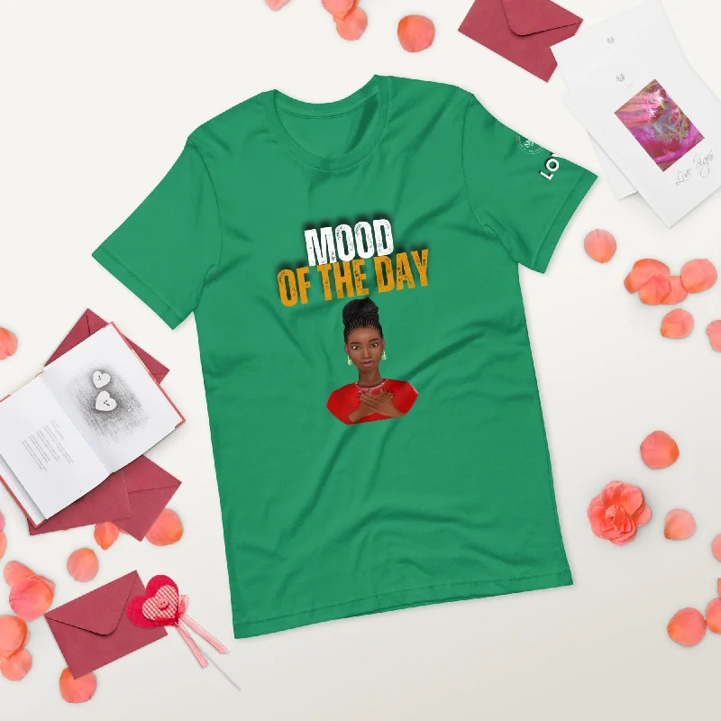 Distressed Women T Shirt with a Laid - Back AestheticMood of the Day T-shirt - Loved (Woman) Distressed Women T Shirt with a Laid - Back AestheticMood of the Day T-shirt - Loved (Woman)
