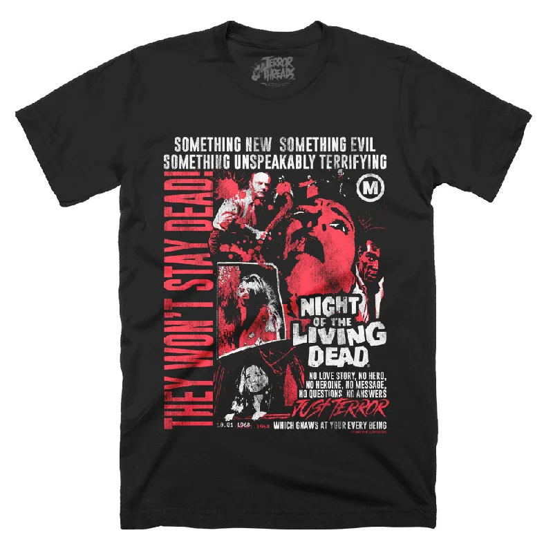 Sleeveless Women T Shirt for Summer ComfortNight Of The Living Dead Just Terror T-Shirt Sleeveless Women T Shirt for Summer ComfortNight Of The Living Dead Just Terror T-Shirt