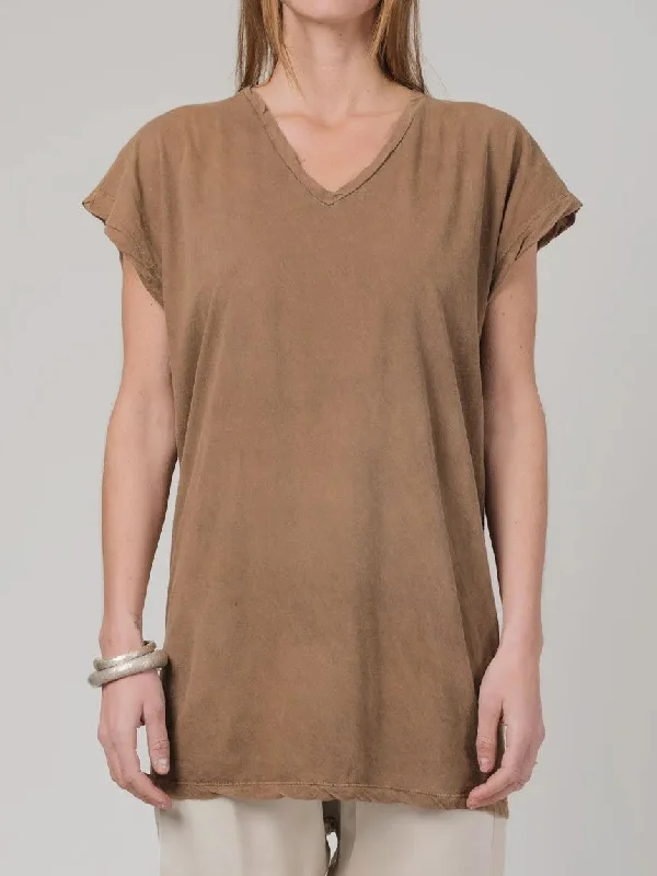 Pocketed Women T Shirt for Added FunctionalityT-SHIRT