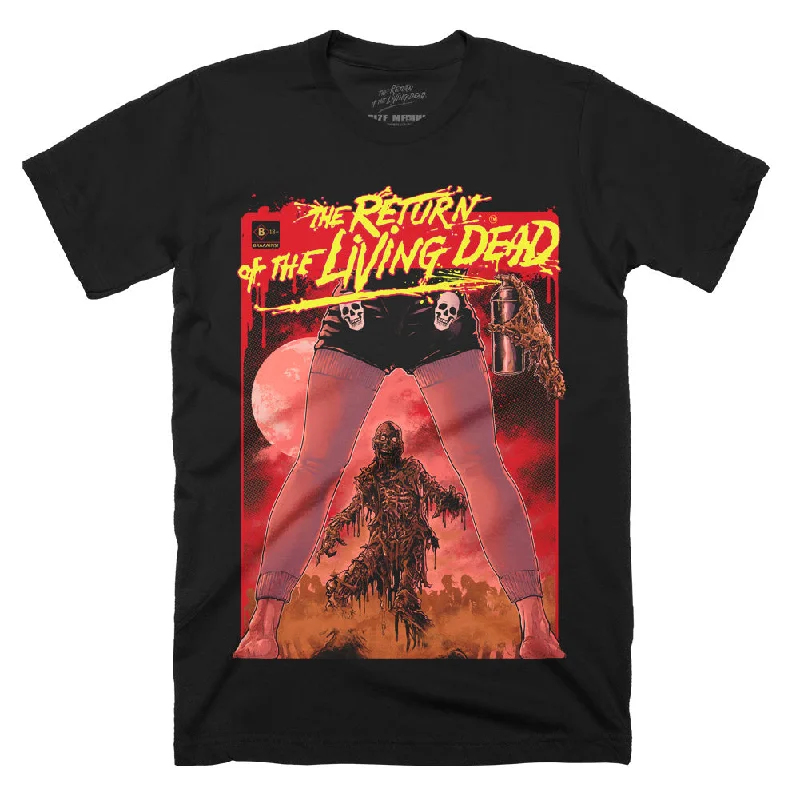 Organic Cotton Women T Shirt for Eco - Conscious WearersReturn Of The Living Dead Eating Me Alive T-Shirt Organic Cotton Women T Shirt for Eco - Conscious WearersReturn Of The Living Dead Eating Me Alive T-Shirt
