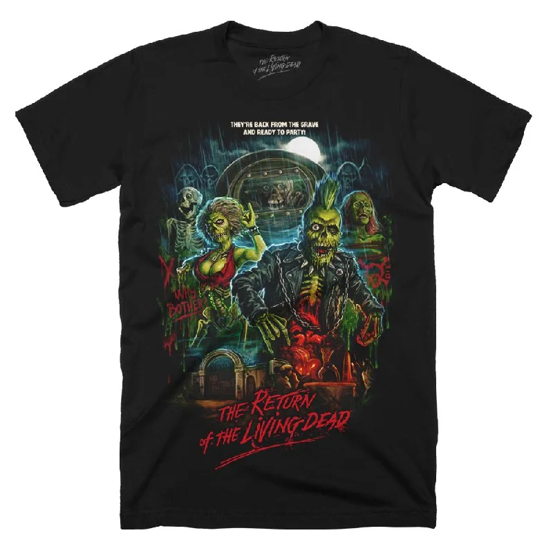 Sequined Women T Shirt for a Sparkly Night OutReturn Of The Living Dead Ready To Party T-Shirt Sequined Women T Shirt for a Sparkly Night OutReturn Of The Living Dead Ready To Party T-Shirt