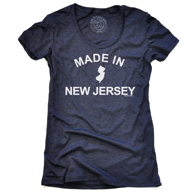 Plus Size Women T Shirt for a Comfortable and Flattering FitWomen's Made in New Jersey T-shirt Plus Size Women T Shirt for a Comfortable and Flattering FitWomen's Made in New Jersey T-shirt