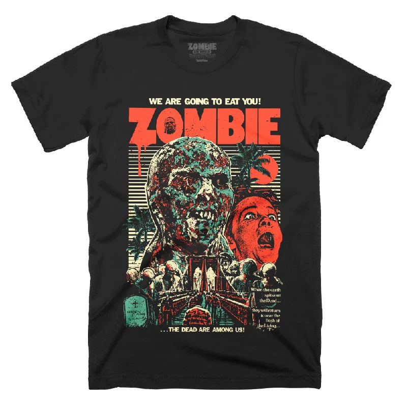 Crop Top Women T Shirt to Pair with High - Waisted BottomsZombie Back To Life T-Shirt Crop Top Women T Shirt to Pair with High - Waisted BottomsZombie Back To Life T-Shirt