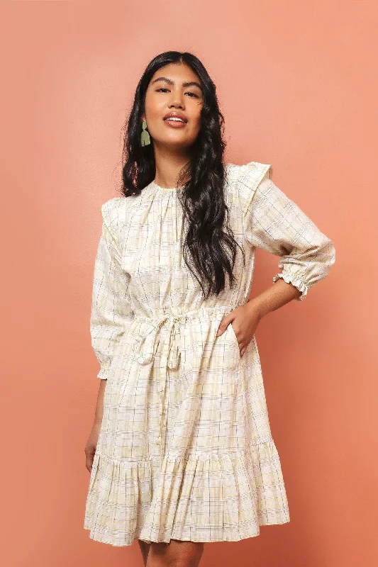 Plus Size Women's Fit - and - Flare Sweater Dresses with Ruffled HemFriday Pattern Company Davenport Dress Plus Size Women's Fit - and - Flare Sweater Dresses with Ruffled HemFriday Pattern Company Davenport Dress