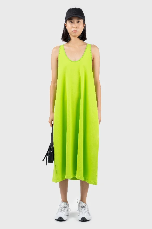 Plus Size Women Dress with a Flattering A - Line Cut for Comfort and StyleGreen Heavyweight Jersey Dress Plus Size Women Dress with a Flattering A - Line Cut for Comfort and StyleGreen Heavyweight Jersey Dress