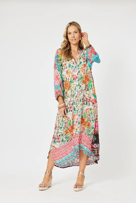 Strapless Women Dress with a Built - in Bra for Comfort and SupportHV Toulouse Multi Dress Strapless Women Dress with a Built - in Bra for Comfort and SupportHV Toulouse Multi Dress