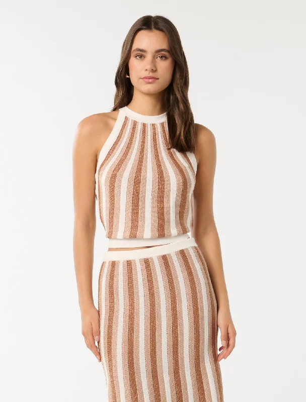 Belted Women's Cotton Blend Sweater Dresses for a Casual LookTamara Knitted Co-Ord Top Belted Women's Cotton Blend Sweater Dresses for a Casual LookTamara Knitted Co-Ord Top