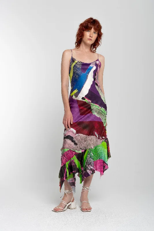 Wrap - Style Women Dress with Adjustable Fit for All Body Types Wrap - Style Women Dress with Adjustable Fit for All Body Types GRAFFITI PRINT STRAP DRESS WITH PEPLUM Wrap - Style Women Dress with Adjustable Fit for All Body Types Wrap - Style Women Dress with Adjustable Fit for All Body Types GRAFFITI PRINT STRAP DRESS WITH PEPLUM