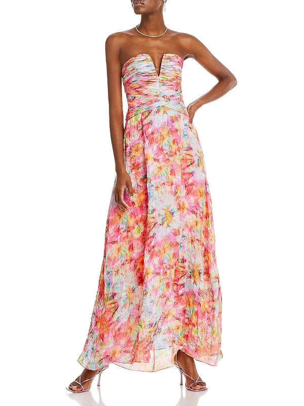 Pleated Women Dress with a Timeless and Elegant Texture Pleated Women Dress with a Timeless and Elegant Texture Sierra Womens Chiffon Strapless Evening Dress Pleated Women Dress with a Timeless and Elegant Texture Pleated Women Dress with a Timeless and Elegant Texture Sierra Womens Chiffon Strapless Evening Dress