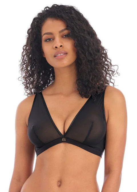 Women's Wacoal bras for plus - size womenFreya Snapshot Non Wired Bralette, Noir