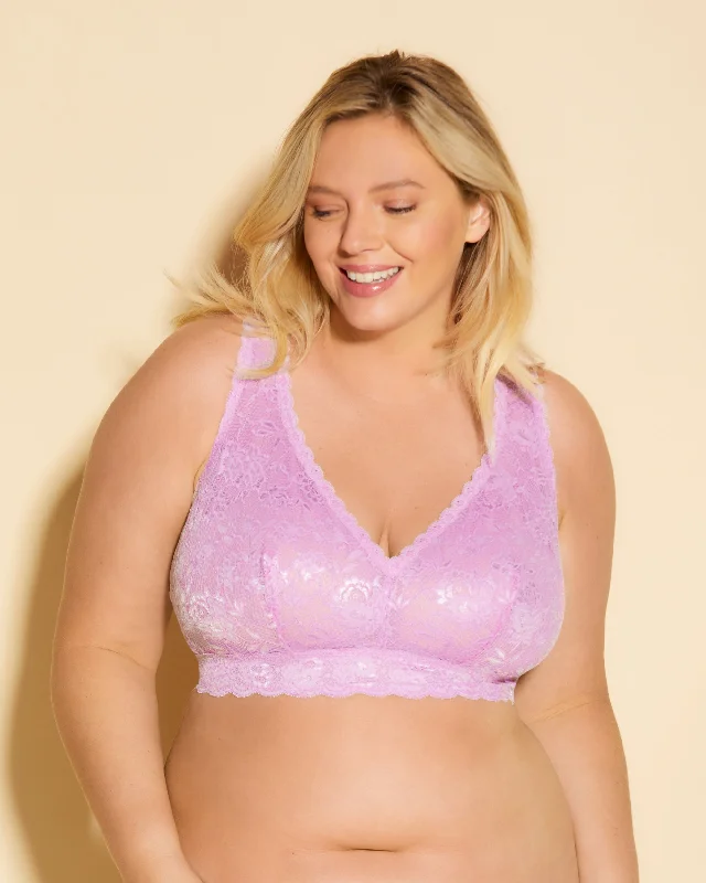 Women's bras with a cotton - polyester blendUltra Curvy Racerback-Bralette "Racie"
