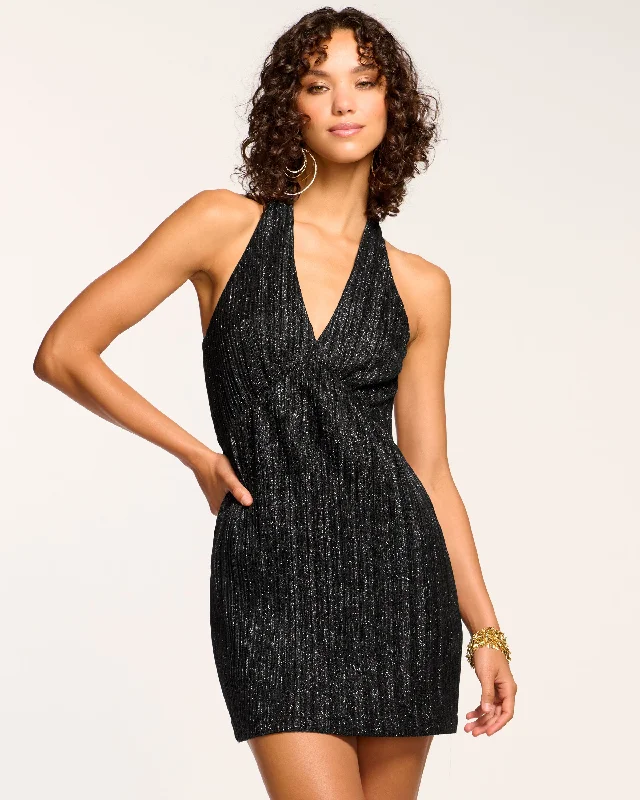 Sleeveless Women Dress in Bright Colors for Summer PartiesMadi Sparkle Pleated Mini Dress Sleeveless Women Dress in Bright Colors for Summer PartiesMadi Sparkle Pleated Mini Dress