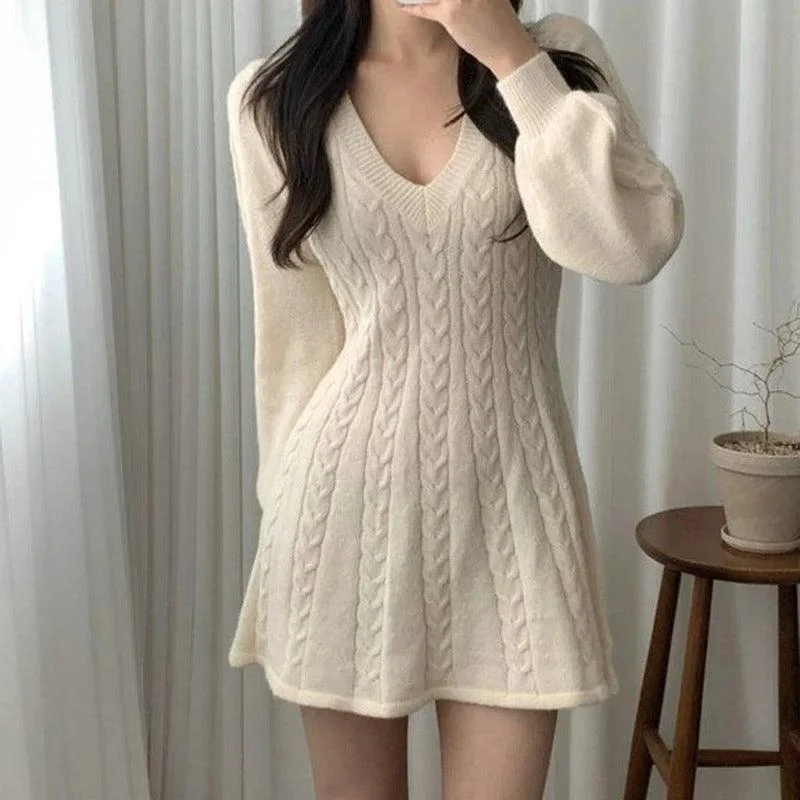 Strapless Women Dress with a Built - in Bra for Comfort and SupportTaron Knitted A- Line Dress Strapless Women Dress with a Built - in Bra for Comfort and SupportTaron Knitted A- Line Dress
