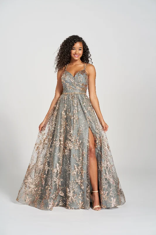 Midi wedding guest dresses in navy blue for a formal affairColette CL12218 Glitter Formal Prom Long Dress Midi wedding guest dresses in navy blue for a formal affairColette CL12218 Glitter Formal Prom Long Dress