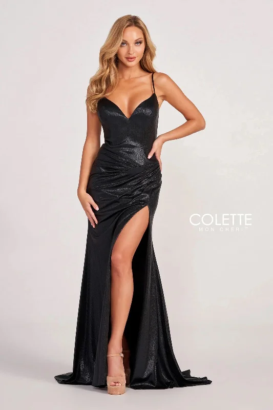 Wedding guest dresses with keyhole backs and flowing fabricsColette CL2072 Formal Prom Long Dress Wedding guest dresses with keyhole backs and flowing fabricsColette CL2072 Formal Prom Long Dress