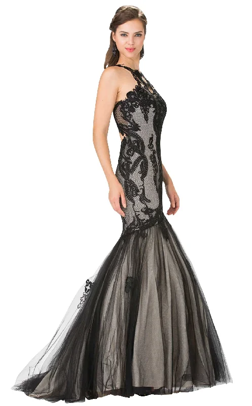Prom dresses with cold - shoulder ruffled sleeves and floral prints for a romantic and fashionable styleElizabeth K GL2219 Dress Prom dresses with cold - shoulder ruffled sleeves and floral prints for a romantic and fashionable styleElizabeth K GL2219 Dress