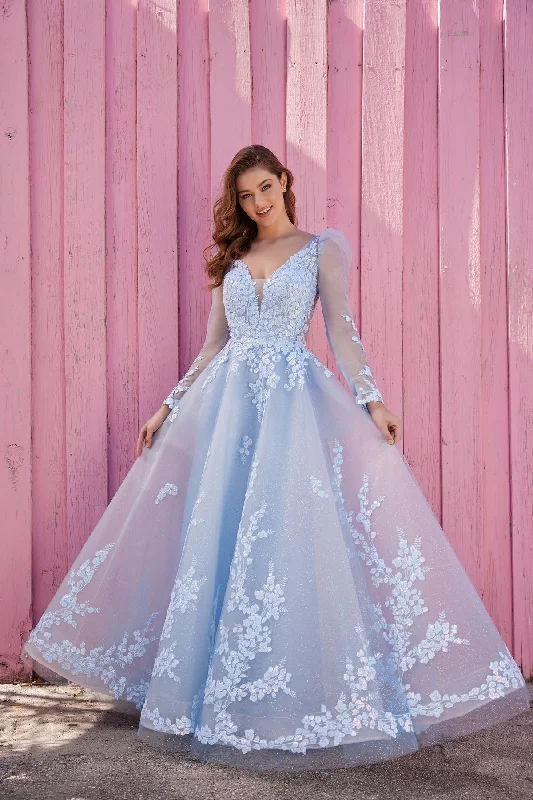 Asymmetric - hem wedding guest dresses in metallic huesEllie Wilde EW35106 Long Formal Prom Ball Gown with Detachable Sleeves Asymmetric - hem wedding guest dresses in metallic huesEllie Wilde EW35106 Long Formal Prom Ball Gown with Detachable Sleeves