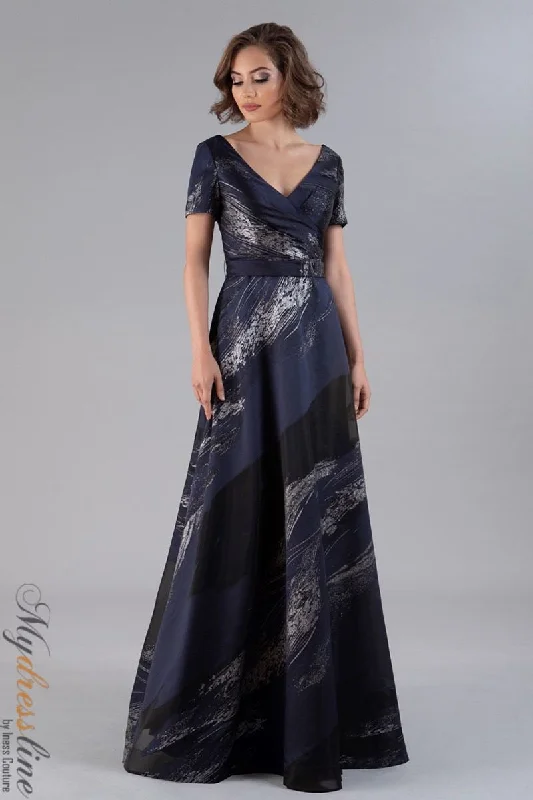 Prom dresses with one - shoulder designs and feather accents for a bold statementGia Franco 12050 Prom dresses with one - shoulder designs and feather accents for a bold statementGia Franco 12050