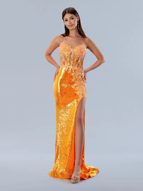 Wedding guest dresses with ruched bodices and spaghetti strapsStella Couture 24176 Long Formal Applique Prom Sequin Dress Wedding guest dresses with ruched bodices and spaghetti strapsStella Couture 24176 Long Formal Applique Prom Sequin Dress