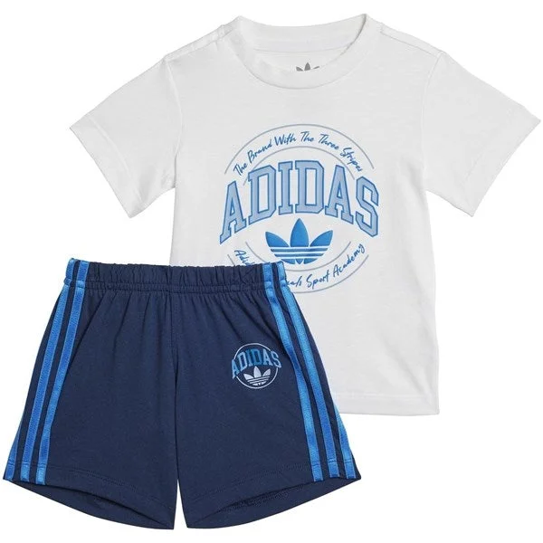 Denim Women Shorts with Distressed Details for a Casual Vibeadidas Originals White/Night Indigo Shorts Tee Set Denim Women Shorts with Distressed Details for a Casual Vibeadidas Originals White/Night Indigo Shorts Tee Set