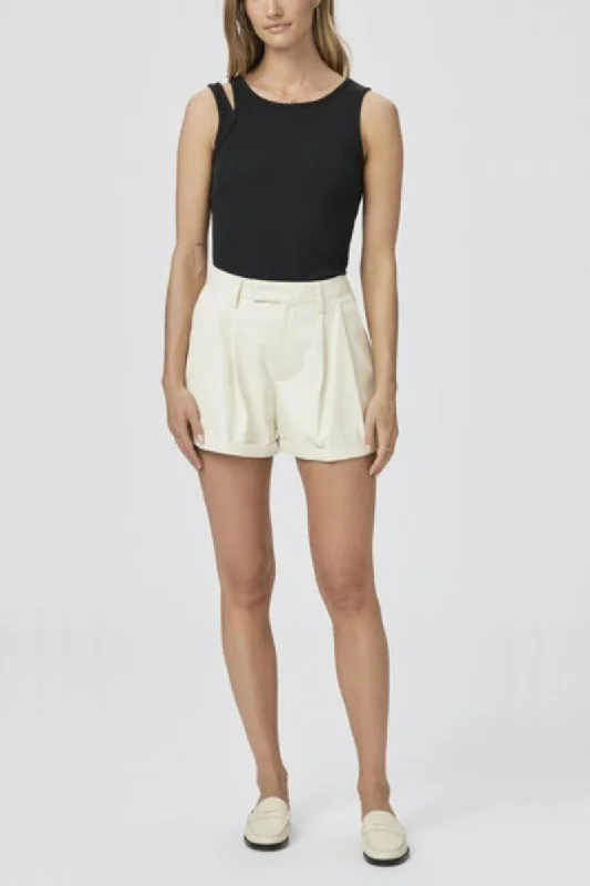 Plus Size Women Shorts with a Comfortable and Stylish FitPaige Bistro Shorts in Ecru Plus Size Women Shorts with a Comfortable and Stylish FitPaige Bistro Shorts in Ecru