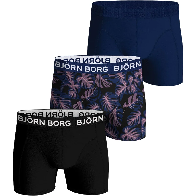 Twill Women Shorts with a Smooth Texture and DurabilityBjörn Borg Multipack 2 Core Boxer Shorts 3-pack Twill Women Shorts with a Smooth Texture and DurabilityBjörn Borg Multipack 2 Core Boxer Shorts 3-pack