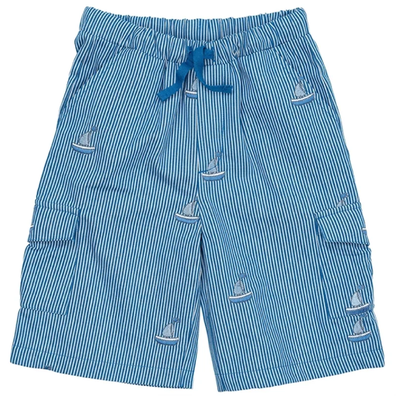Plus Size Women Shorts with a Comfortable and Stylish FitCopenhagen Colors Sharp Blue Stripe Twill Shorts w. Embroidery Plus Size Women Shorts with a Comfortable and Stylish FitCopenhagen Colors Sharp Blue Stripe Twill Shorts w. Embroidery