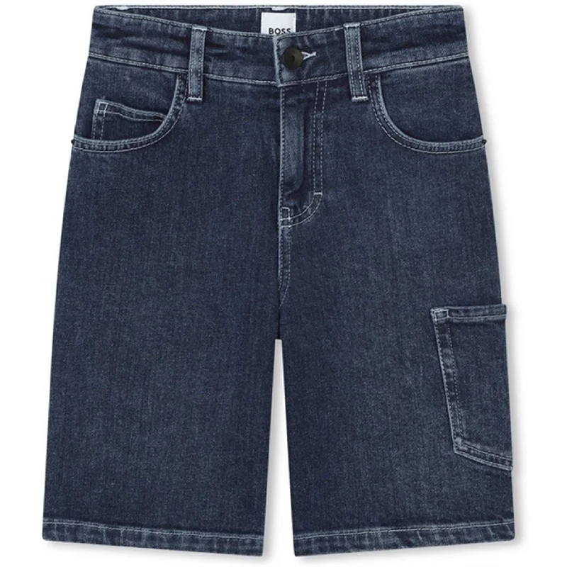 Denim Women Shorts with Distressed Details for a Casual VibeHugo Boss Stone Pulverisation Denim Bermuda Shorts Denim Women Shorts with Distressed Details for a Casual VibeHugo Boss Stone Pulverisation Denim Bermuda Shorts