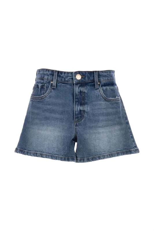 Leather Look Women Shorts for an Edgy and Chic StyleJane High Rise Short In Distinguished Leather Look Women Shorts for an Edgy and Chic StyleJane High Rise Short In Distinguished