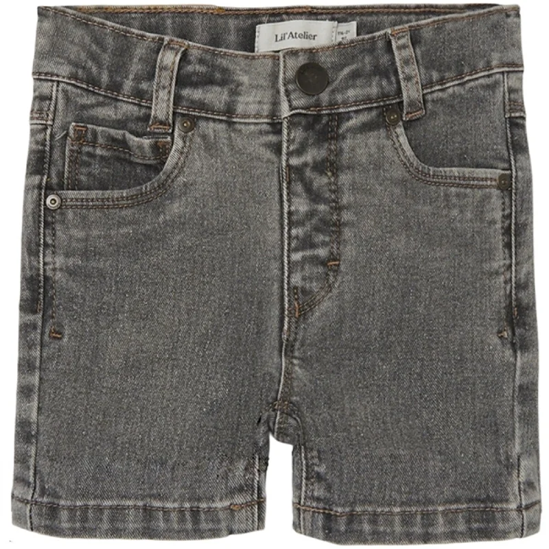 Printed Animal Print Women Shorts for a Wild and Stylish AppearanceLil'Atelier Light Grey Denim Ryan Regular Shorts Printed Animal Print Women Shorts for a Wild and Stylish AppearanceLil'Atelier Light Grey Denim Ryan Regular Shorts