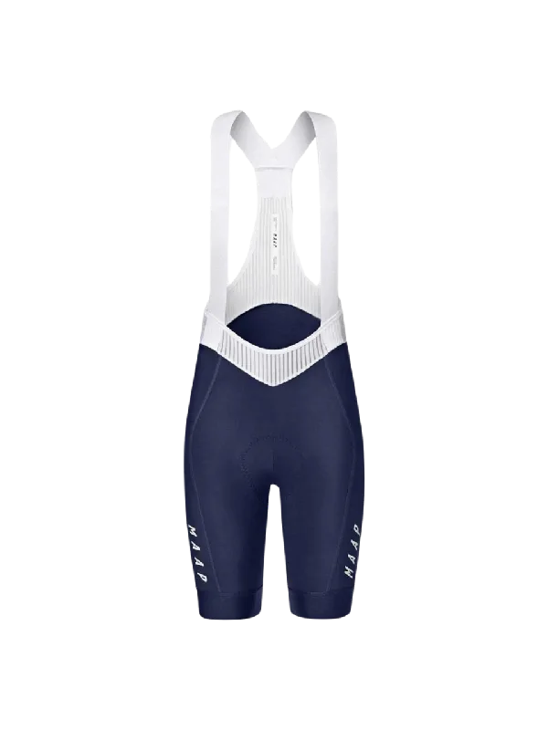 Cuffed Women Shorts for a Laid - Back and Trendy LookWomen's Team Bib Evo - Navy-White Cuffed Women Shorts for a Laid - Back and Trendy LookWomen's Team Bib Evo - Navy-White