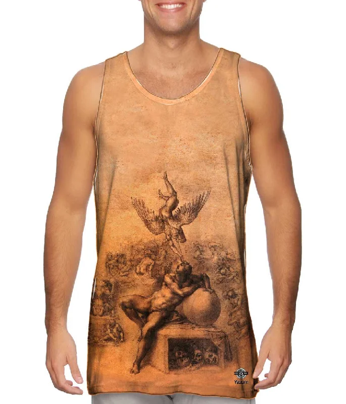 Plunge Neck Women's Seamless Tank Tops for a Smooth FitMichelangelo - "The Dream of Human Life" (1533) Plunge Neck Women's Seamless Tank Tops for a Smooth FitMichelangelo - "The Dream of Human Life" (1533)