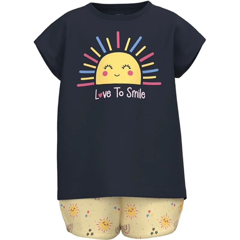Bermuda Women Shorts for a Classic and Sophisticated LookName it Dark Sapphire Love To Smile Vigea T-Shirt Set Bermuda Women Shorts for a Classic and Sophisticated LookName it Dark Sapphire Love To Smile Vigea T-Shirt Set