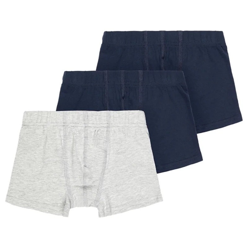 Patterned Geometric Women Shorts for a Modern AppealName it Grey Melange Underpants 3-Pack Noos Patterned Geometric Women Shorts for a Modern AppealName it Grey Melange Underpants 3-Pack Noos