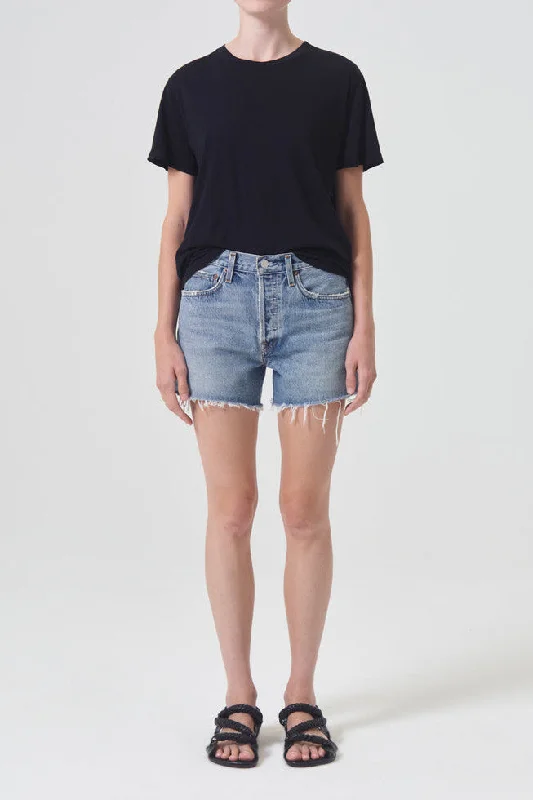 Printed Animal Print Women Shorts for a Wild and Stylish AppearanceAgolde Parker Long Short in Wheel Printed Animal Print Women Shorts for a Wild and Stylish AppearanceAgolde Parker Long Short in Wheel