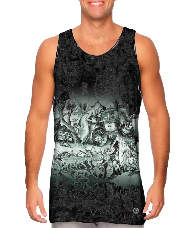 Women's Sleeveless Ribbed Tank Tops for a Trendy LookPieter Bruegel the Elder - "The Seven Deadly Sins or the Seven Vices" (1558) Women's Sleeveless Ribbed Tank Tops for a Trendy LookPieter Bruegel the Elder - "The Seven Deadly Sins or the Seven Vices" (1558)