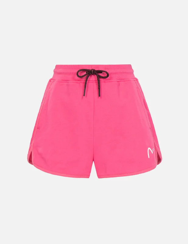 Printed Floral Women Shorts for a Summer - Ready StyleSeagull and Slogan Print Sweat Shorts Printed Floral Women Shorts for a Summer - Ready StyleSeagull and Slogan Print Sweat Shorts