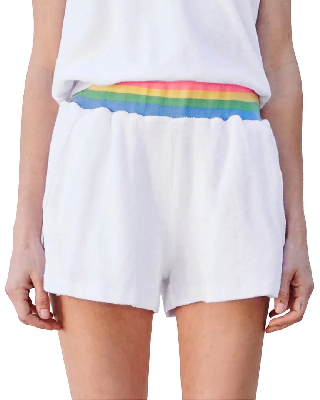 Cargo Women Shorts with Multiple Pockets for FunctionalitySUNDRY Rainbow Rib Pull-On Short Cargo Women Shorts with Multiple Pockets for FunctionalitySUNDRY Rainbow Rib Pull-On Short