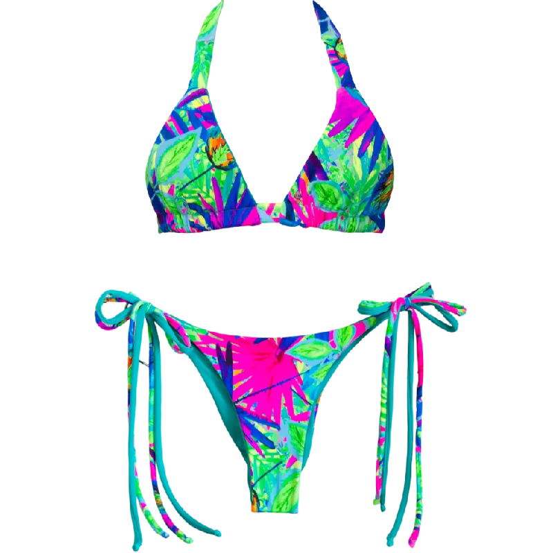 Push - up bikini top to enhance the bust for a confident beach appearanceIsla Morada/Sea Green Thalia + Olivia Bundle Push - up bikini top to enhance the bust for a confident beach appearanceIsla Morada/Sea Green Thalia + Olivia Bundle