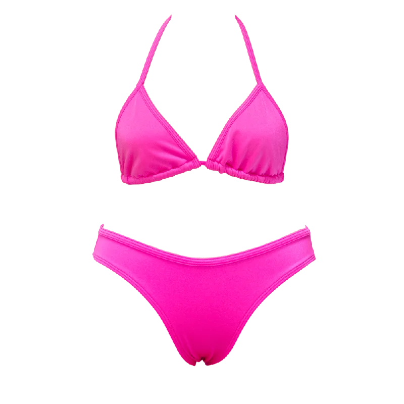 Convertible bikini that can be worn in multiple styles for versatilityLegally Pink Ava Bundle Convertible bikini that can be worn in multiple styles for versatilityLegally Pink Ava Bundle