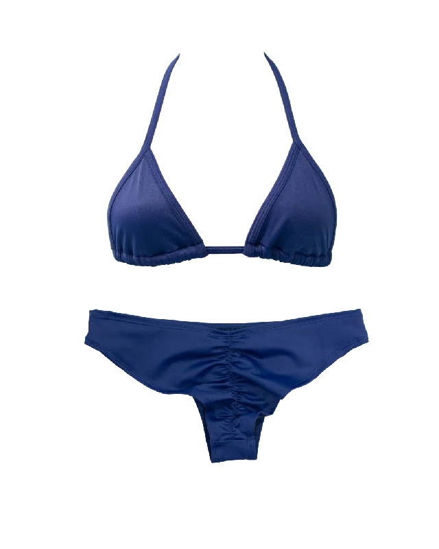 Convertible bikini that can be worn in multiple styles for versatilityNavy Blue Classic Cheeky Bundle Convertible bikini that can be worn in multiple styles for versatilityNavy Blue Classic Cheeky Bundle