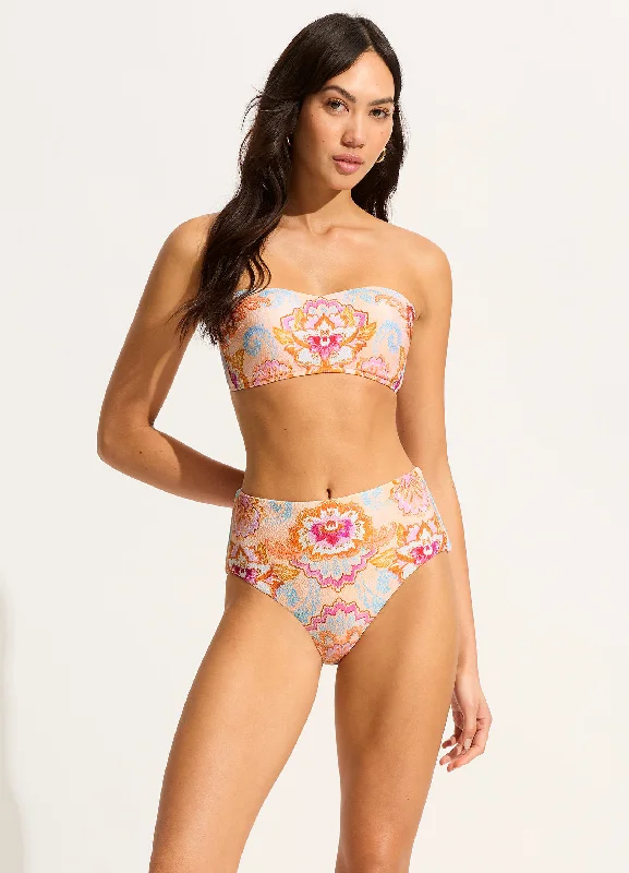 Plus - size bikini with full - coverage options for comfort and confidenceSpring Festival High Waisted Bikini Bottom - Nectar Plus - size bikini with full - coverage options for comfort and confidenceSpring Festival High Waisted Bikini Bottom - Nectar