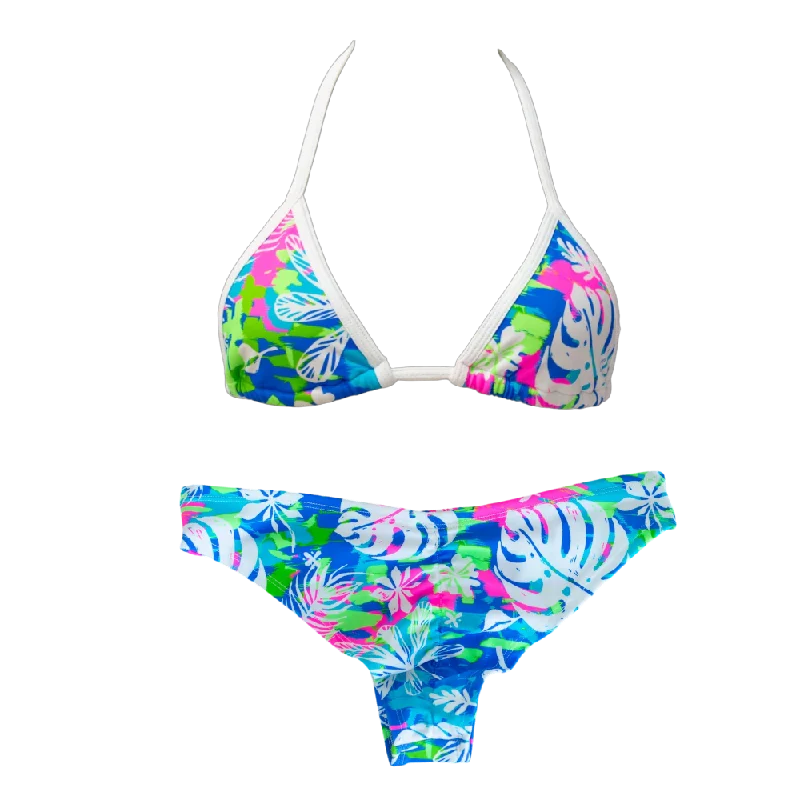 Lace - trimmed bikini for an elegant and romantic touchWild Monstera Classic Cheeky Bundle Lace - trimmed bikini for an elegant and romantic touchWild Monstera Classic Cheeky Bundle